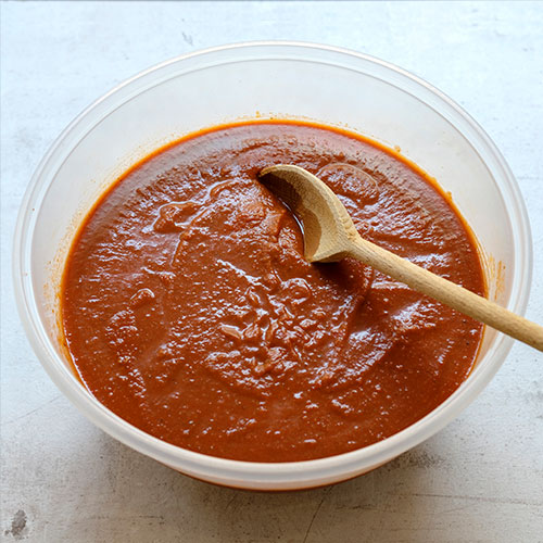 Pizz'a Mimi - sauce tomate mijotée